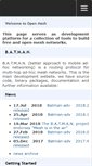 Mobile Screenshot of open-mesh.org