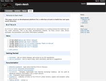 Tablet Screenshot of open-mesh.org